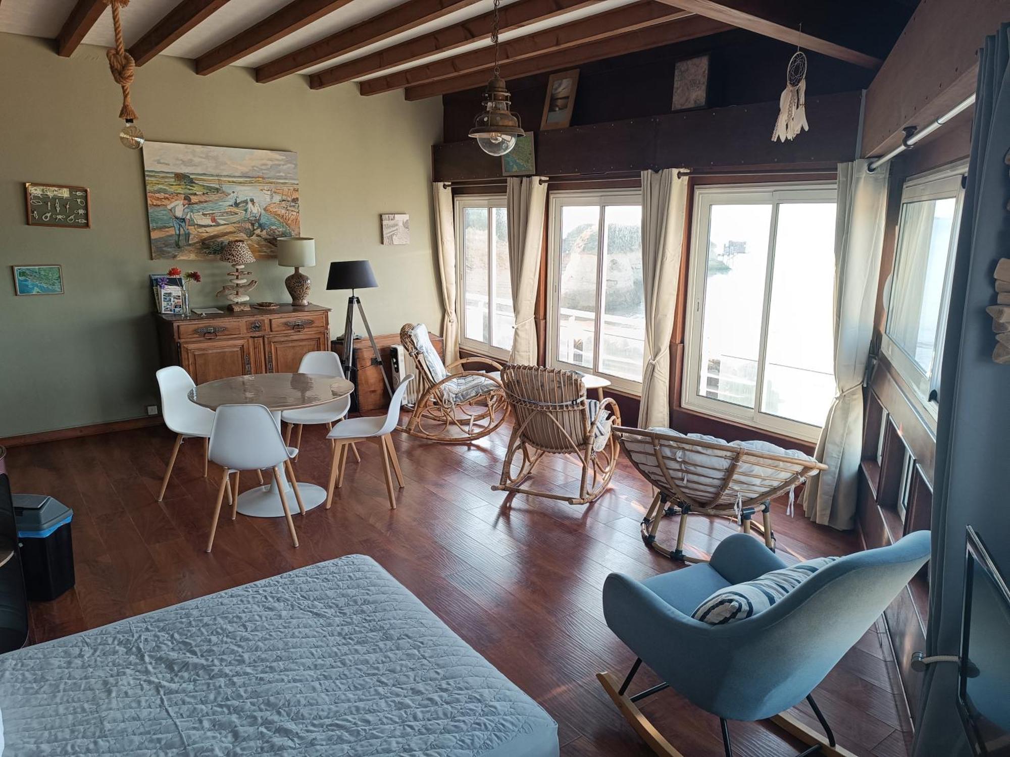 Beach Apartment - Ocean Sunset Full View Meschers-sur-Gironde Exterior foto